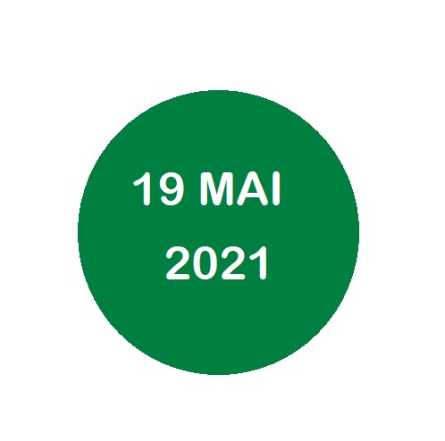 19 MAI 2021 19 mai 2021